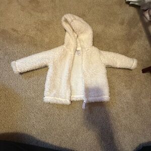 Fuzzy White ❄️ Winter Jacket​